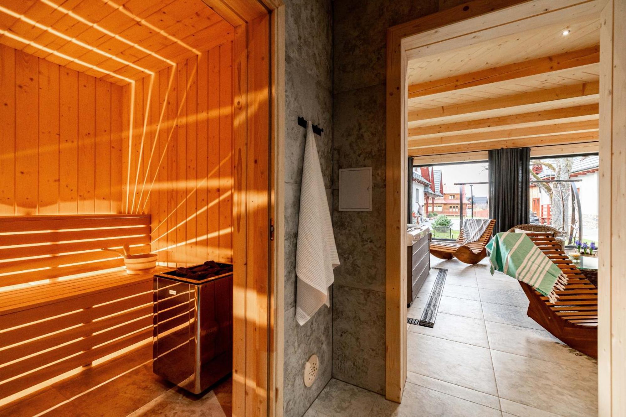 Apartament Gorski U Papierzy Sauna, Jacuzzi, Spa Witów エクステリア 写真