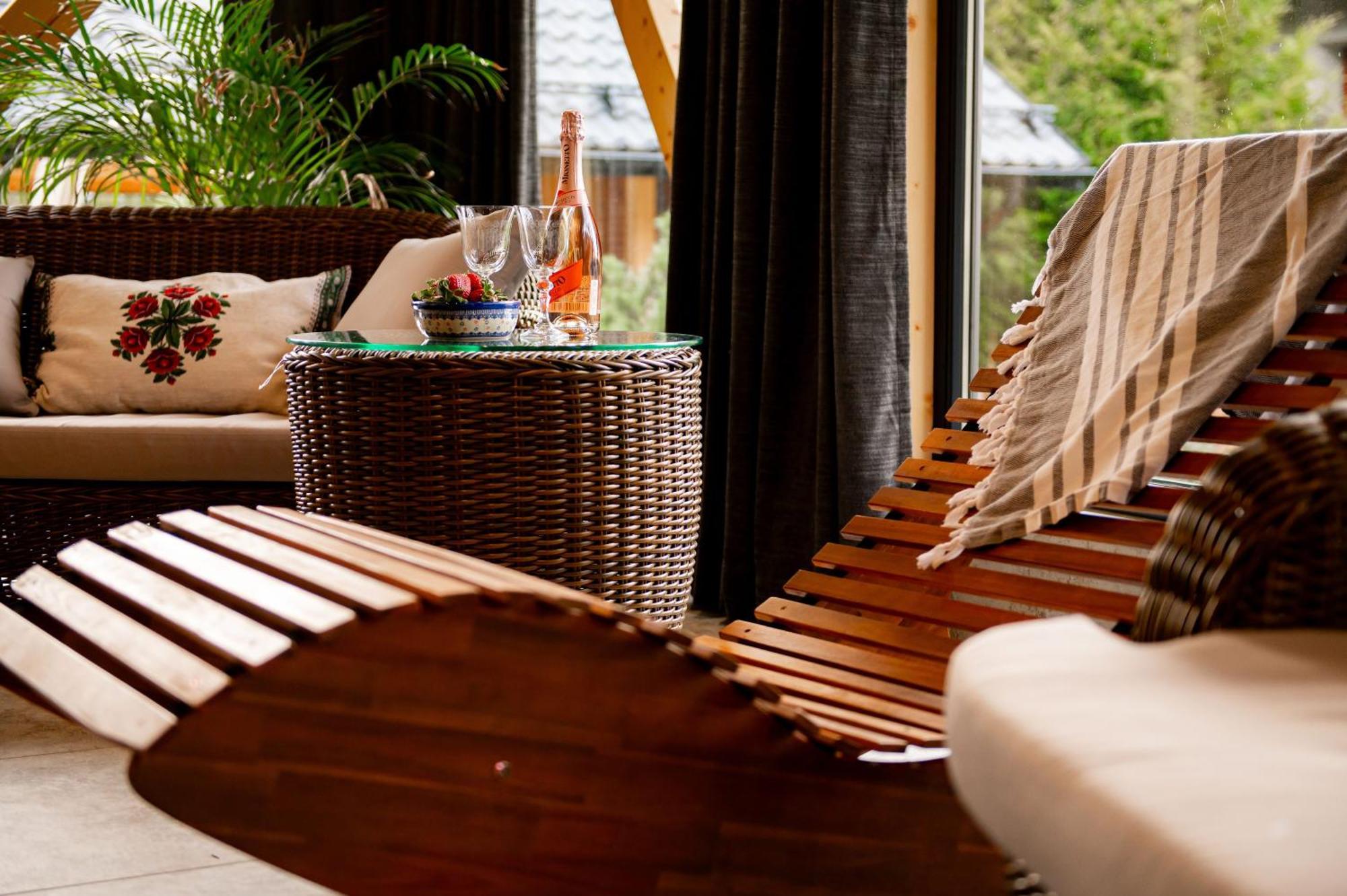 Apartament Gorski U Papierzy Sauna, Jacuzzi, Spa Witów エクステリア 写真