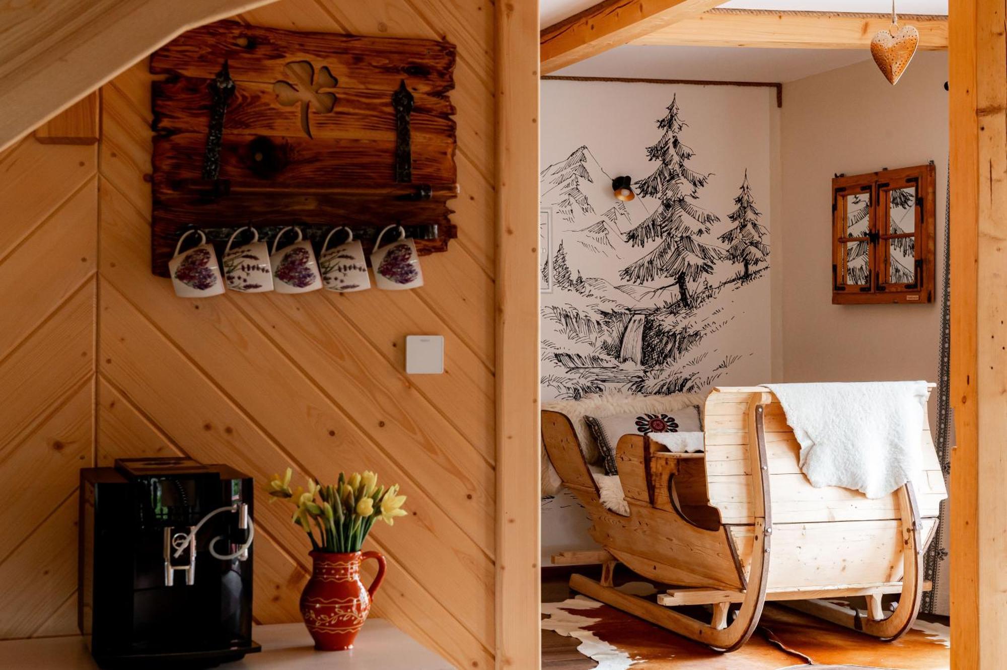 Apartament Gorski U Papierzy Sauna, Jacuzzi, Spa Witów エクステリア 写真
