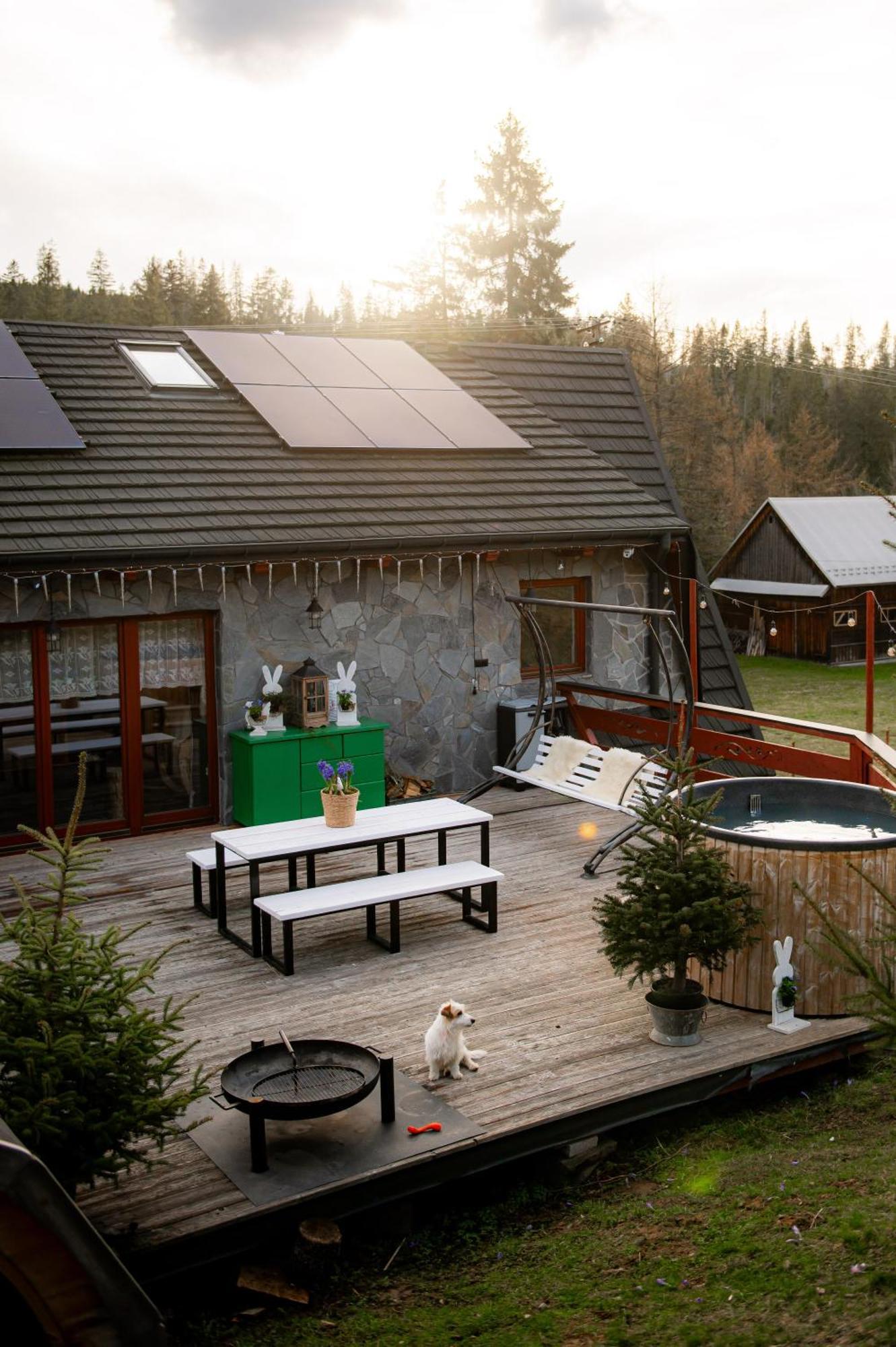 Apartament Gorski U Papierzy Sauna, Jacuzzi, Spa Witów エクステリア 写真